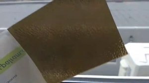 Монолитный поликарбонат PALSUN 4 мм колотый лёд бронза