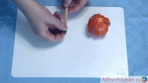 Тыква из бумаги | Paper Pumpkin