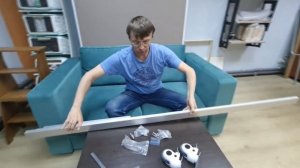 Механизм стол консоль поворотный на направляющих 2м- К114 мебель-трансформер.рф
