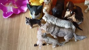 обзор на мои фигурки животных. НА КАНАЛЕ МИР.А.ШЛЯЙХ