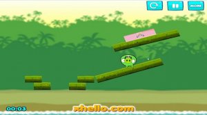 Angry Birds Kick Piggies - RED HELP STELLA TO KICK OUT ALL PIG!