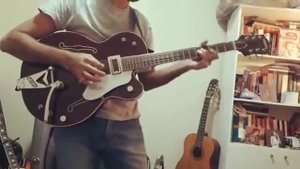 The Beatles - Kansas City (guitar solo) Gretsch Tennessee Rose Vintage Select '62