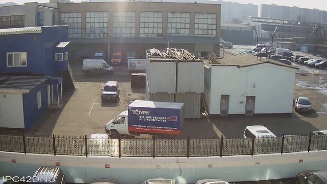 Пример видео IP камеры RVI днем смотреть онлайн