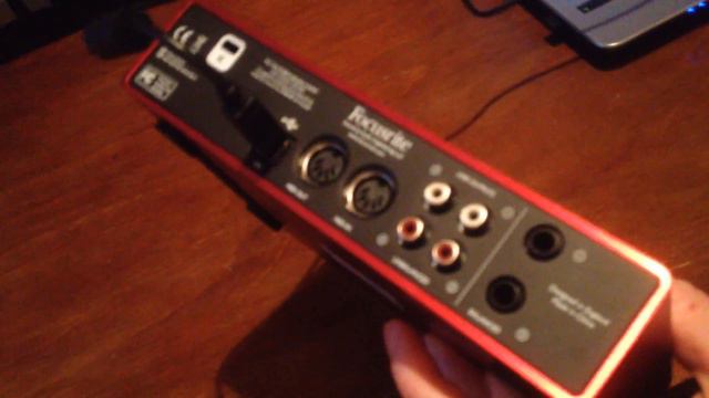 Focusrite scarlett 2i4 смотреть онлайн