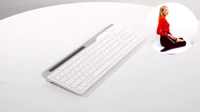 НИКС Компьютерный Супермаркет: видео про Комплект клавиатура и мышь A4Tech FSTyler FBK25 WHITE Бесп