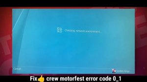 the crew motorfest error code 0_1 | fix the crew motorfest error code 0_1