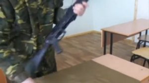 Порядок неполной разборки и сборки АК 74М