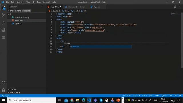HTML & CSS & React | Coding | Visual Studio Code смотреть онлайн