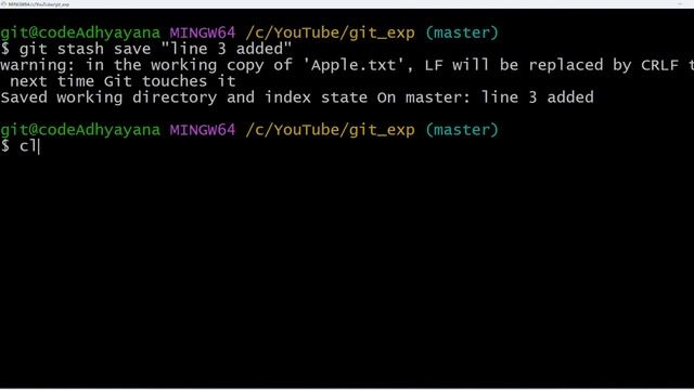 git multiple stash смотреть онлайн