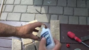 Чем склеить разбитый камень мгновенно? .