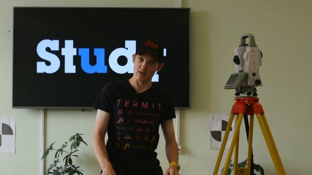 Никогда так не делай с тахеометром! Leica TS16 да и любым другим. смотреть онлайн