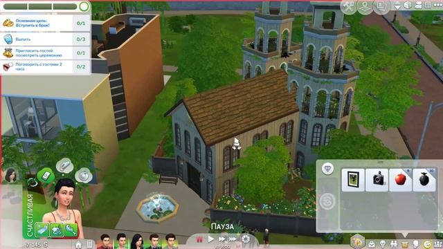 The Sims 4 Династия Лэнгфилд 65 серия "Неудавшаяся свадьба?" смотреть онлайн