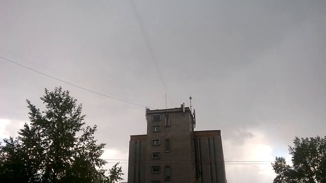 2019-06-06 Гроза в Гидростроителе, +21° C, Братск, Сибирь, Россия смотреть онлайн