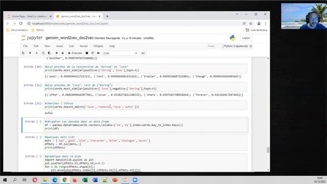 Text Mining - Word2Vec et Doc2Vec avec Gensim sous Python смотреть онлайн
