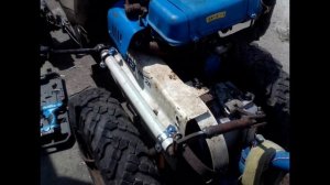 Минитрактор из мотоблока нева мб 2 к