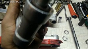 Ремонт подвески мотоцикла.