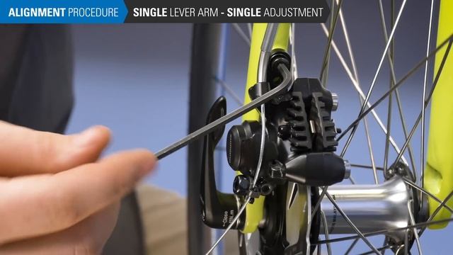 How to Align a Mechanical Disc Brake on a Bike смотреть онлайн