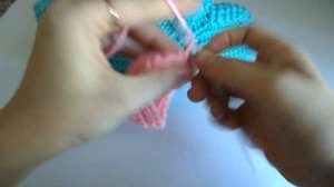 Пинетки крючком