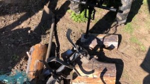 Huter MK-8000 #Мотоблок #Культиватор эксплуатация