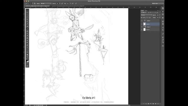 Pyraths (Ed.Sandawe) - Ex-libris#1 crayoné. смотреть онлайн