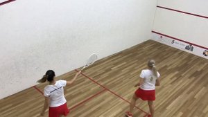Сквош. Урок #13 Парная тренировка. Драйвы.