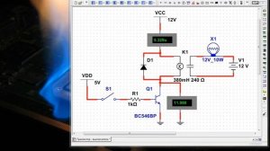 Транзистор - выключатель!
