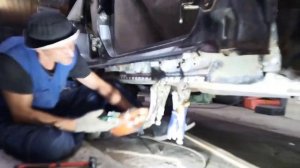 Самодельный усилитель порога и ремвставки из BMW на Mazda Capella wagon