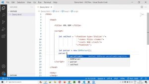 XML DOM (XML Tutorial - Part 3)