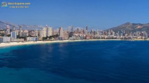 Бенидорм, Испания, побережье моря Коста Бланка Benidorm, Spain