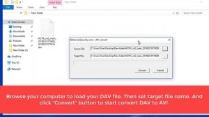 How to Convert DAV file to MP4, AVI, MPG, FLV, etc