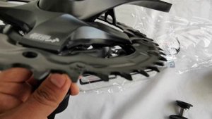 BIELA SHIMANO FC-TY501 6/7/8-SPEED 170MM 42X34X24T MTB MONTAÑA TOURNEY CRANK  TY501