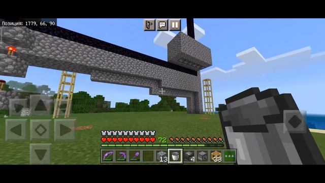 Выживание на телефоне в Minecraft Bedrock Edition (1.16) #22 - Автоматическая ферма золота | Ванилл смотреть онлайн