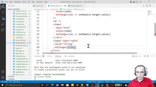 React Typescript Tutorial -21- Typescript Generic Props | Dr Vipin Classes