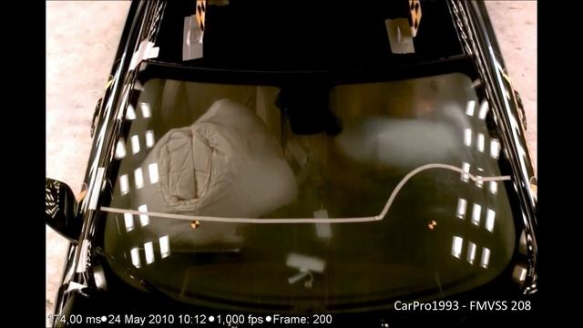 2009-2015 Jaguar XF / XF Sportbrake FMVSS 208 Unbelted Full-Overlap Crash Test смотреть онлайн