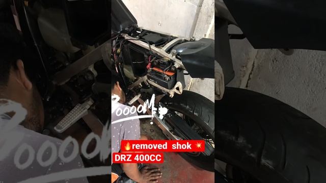 SUZUKI # DRZ # 400CC # SHOK   # REMOVED # COlombo # SRilanka #