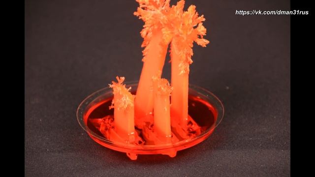 Эксперимент для детей - выращивание кристаллов смотреть онлайн