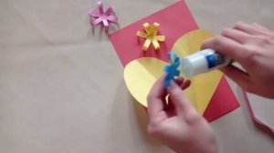 ПОДЕЛКИ НА 8 МАРТА ИЗ БУМАГИ. ПОДАРОК ДЛЯ МАМЫ СВОИМИ РУКАМИ