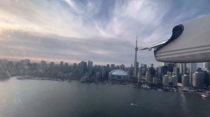 Beautiful view- Flying from Toronto Billy Bishop Airport