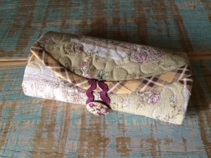 Чехол для очков из ткани без сложных расчётов и выкройки