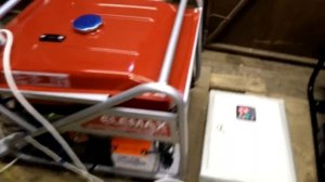 Запуск генератора Elemax SV6500S-R с АВР