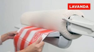 Глажка полотенец на гладильном катке Lavanda PF580