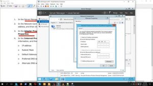 Windows Server 2012 R2 | Настройка параметров сети сервера с помощью Server Manager