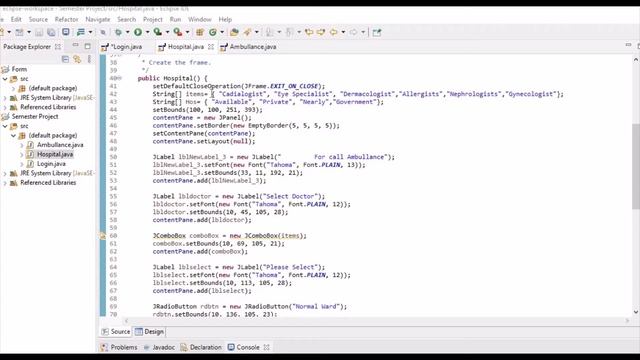 Ambulance provider system project 18367 java смотреть онлайн