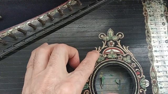 Старинные гусли-цитра / Антикварные предметы