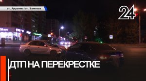 Автоледи пострадала в результате столкновения двух машин в Казани