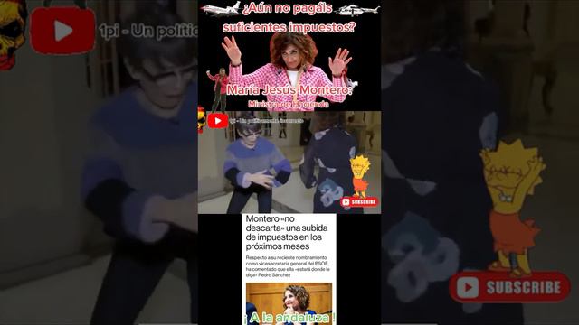 María Jesús Montero (Ministra de Hacienda PSOE) "no descarta" subir más impuestos...