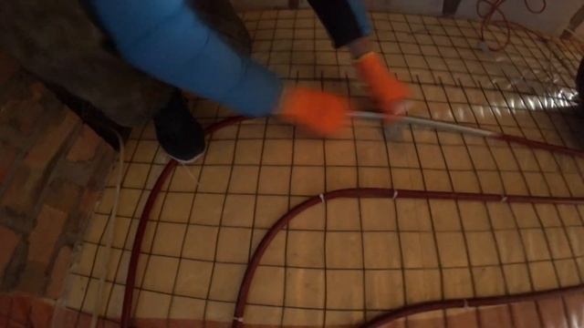 Расчёт и укладка труб тёплого пола