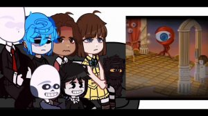 || Fandoms react to each other || Fran Bow || Part 1/6 || Gacha Club/Nox ||