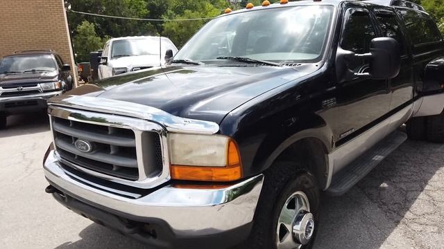 2000 Ford F350 XLT 4x4 DRW 1 ton 7.3 Powerstroke turbo diesel FOR SALE! смотреть онлайн