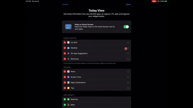 How to Customize Widgets on iPad Home Screen !! смотреть онлайн